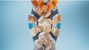 Up to 20 x more plaque removal even in hard-to-reach areas*