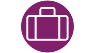 Compact design for convenient use, storage and travel